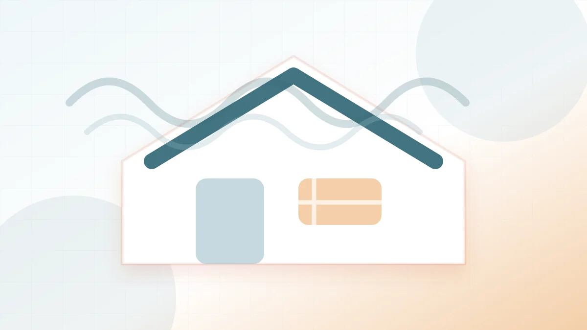 Illustration of a home heating layout for radiator sizing